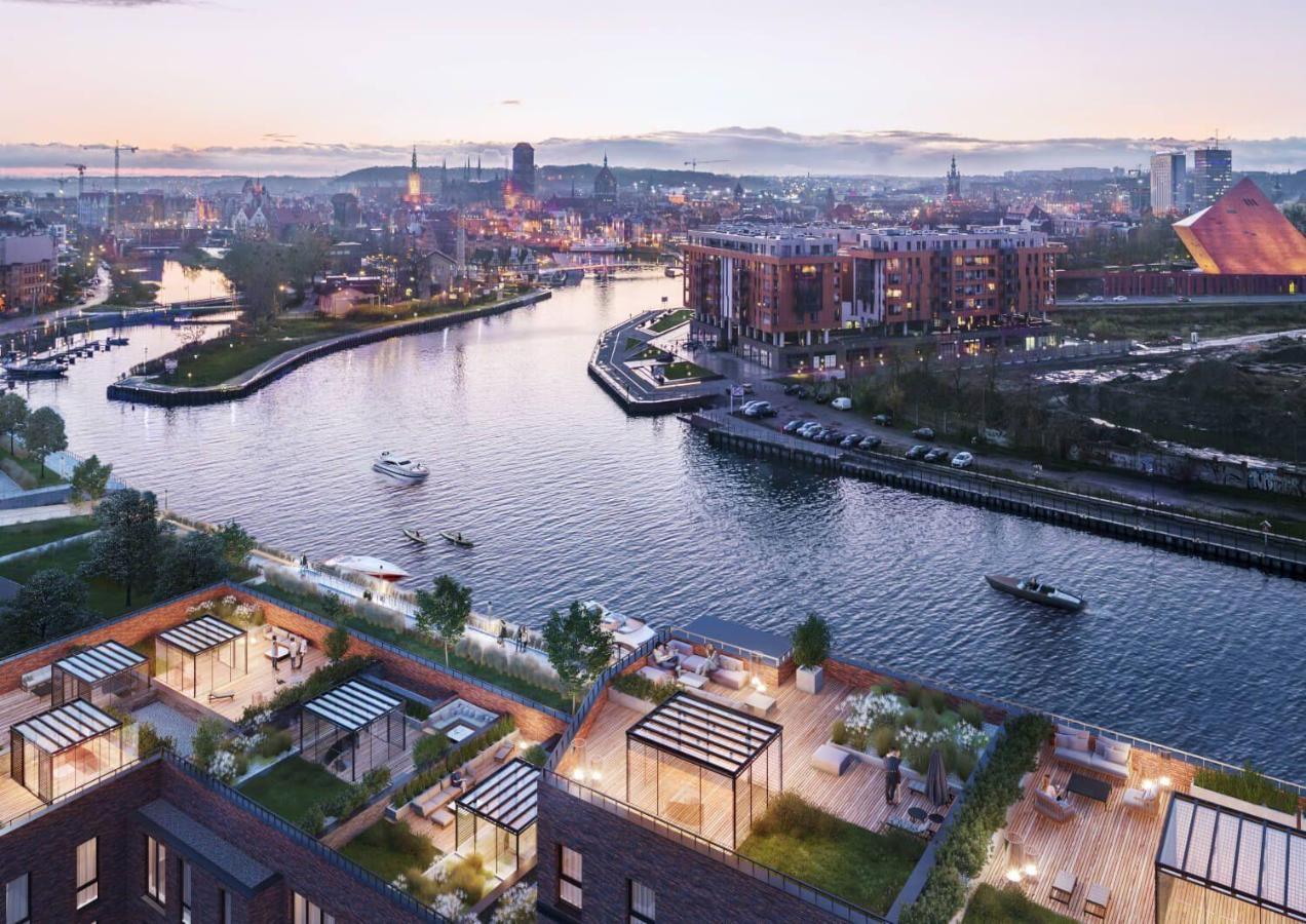 Riverside Apartments Nadmotlawie - Gym & Sauna, Free Parking Gdańsk Buitenkant foto